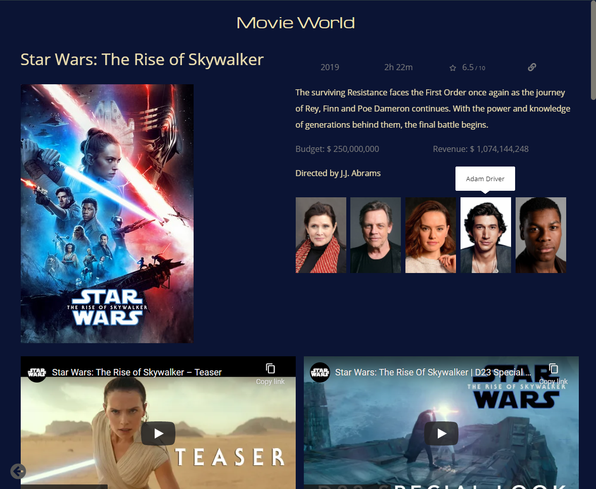 Movie Overview